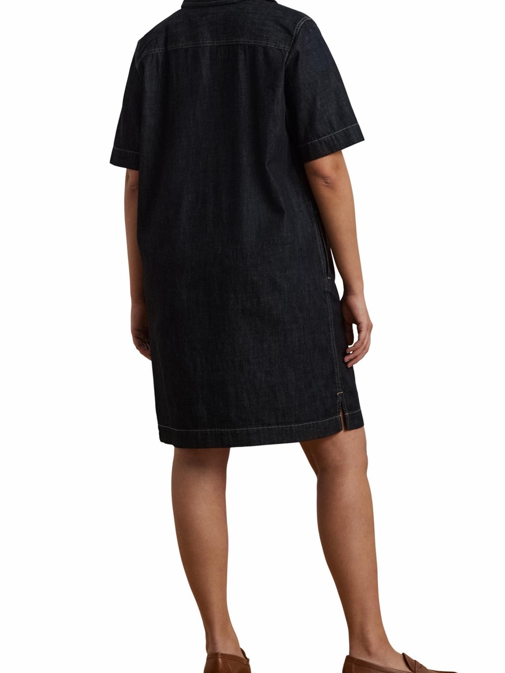 Ralph Lauren Dark Indigo Denim Tunic - Picture 10 of 12